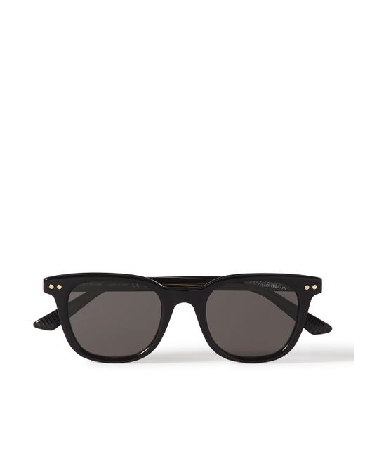 Montblanc Snowcap D-Frame Acetate Sunglasses