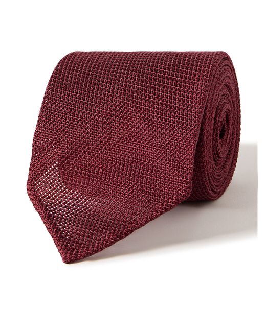 Drake's 8cm Silk-Grenadine Tie