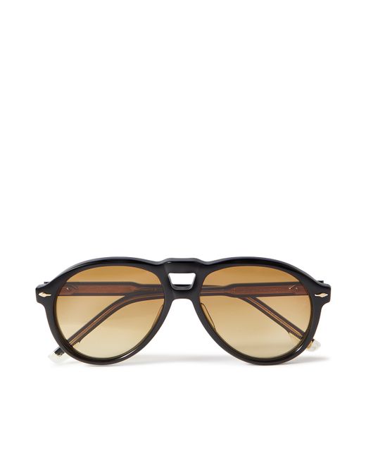 Jacques Marie Mage Valkyrie Aviator-Style Acetate Sunglasses