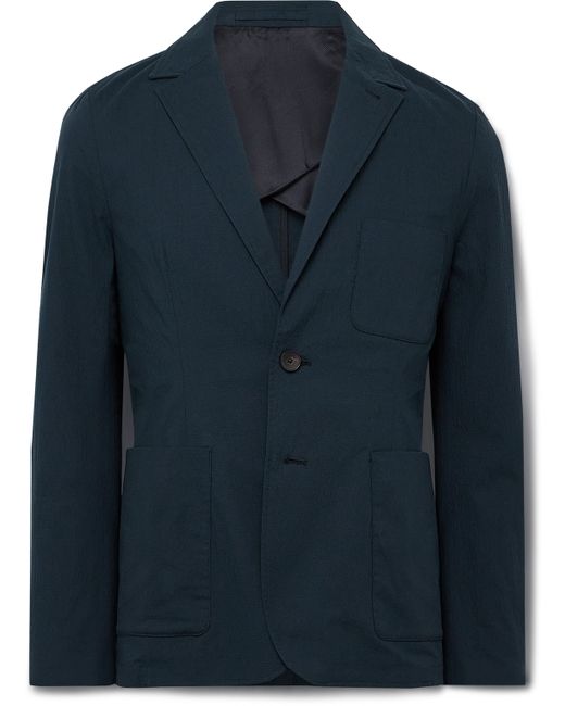 Mr P. Mr P. Cotton-Blend Seersucker Suit Jacket