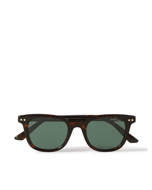 Montblanc Snowcap D-Frame Acetate Sunglasses