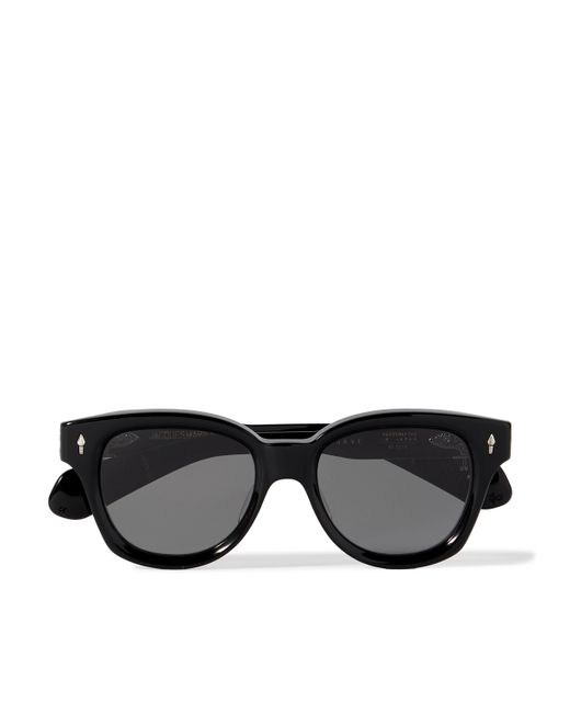 Jacques Marie Mage Mojave D-Frame Acetate Gold and Silver-Tone Sunglasses