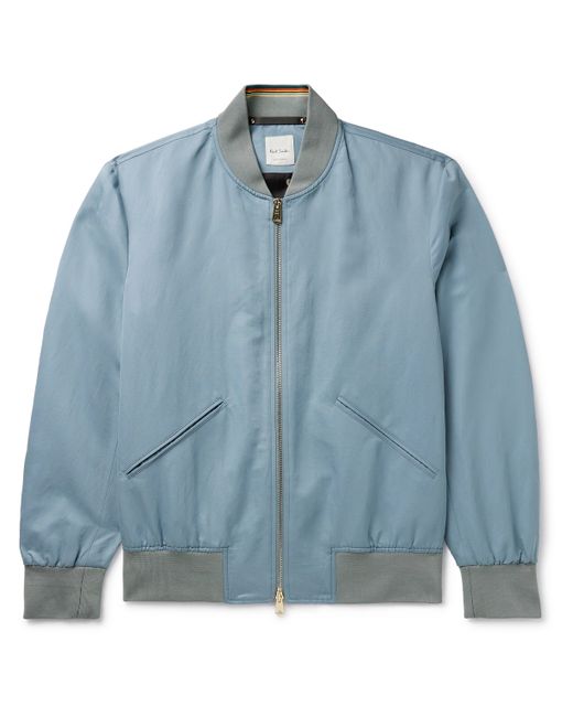 Paul Smith Cotton and Ramie-Blend Bomber Jacket