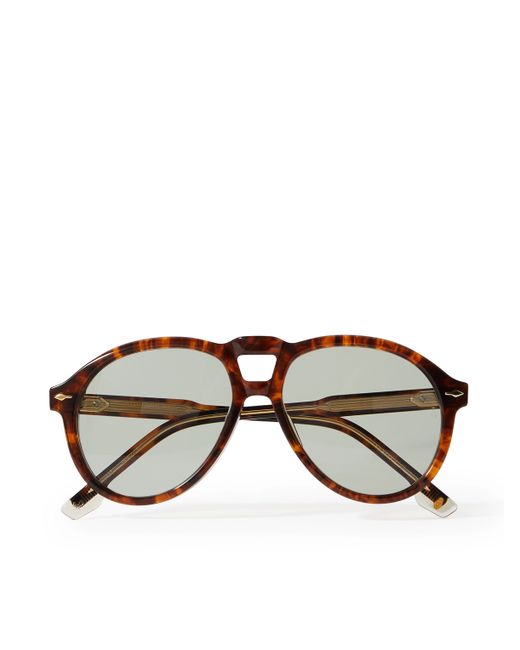 Jacques Marie Mage Valkyrie Aviator-Style Acetate Sunglasses