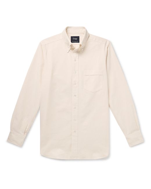 Drake's Button-Down Collar Cotton Oxford Shirt UK/US 15