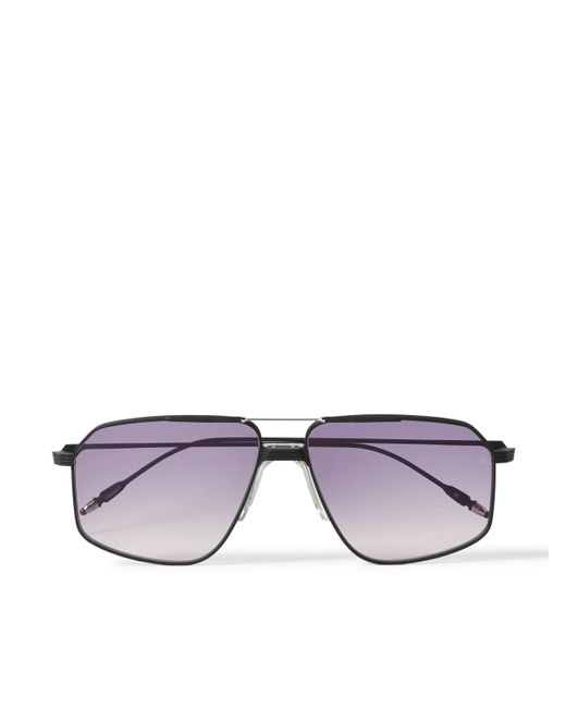 Jacques Marie Mage Jagger Aviator-Style Titanium Sunglasses