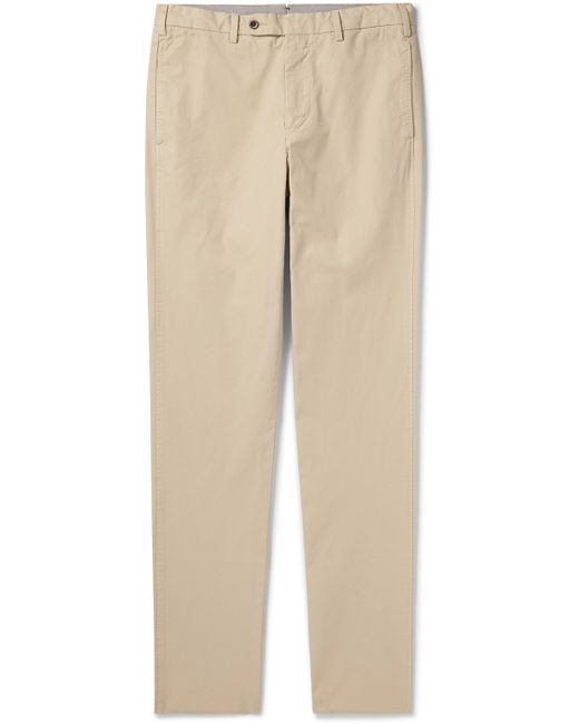 Sid Mashburn Straight-Leg Garment-Dyed Cotton-Twill Trousers UK/US 32