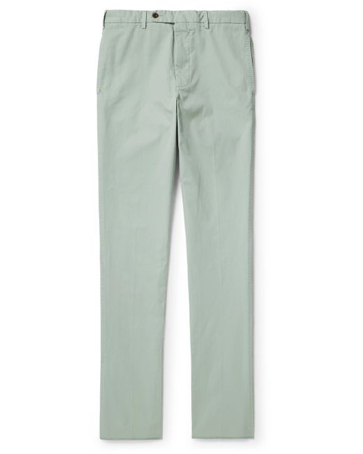 Sid Mashburn Slim-Fit Straight-Leg Garment-Dyed Cotton-Twill Trousers UK/US 30