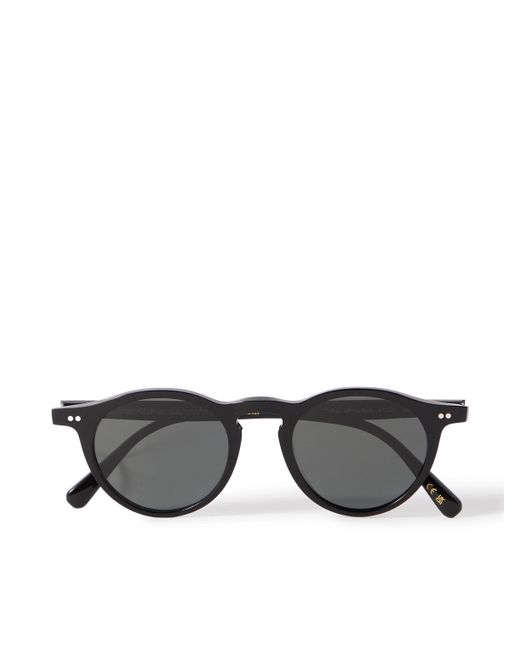 Oliver Peoples OP-13 Round-Frame Acetate Polarised Sunglasses