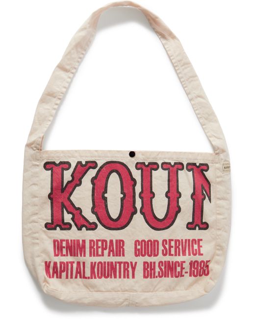 Kapital Kountry Factory Printed Cotton-Twill Tote Bag