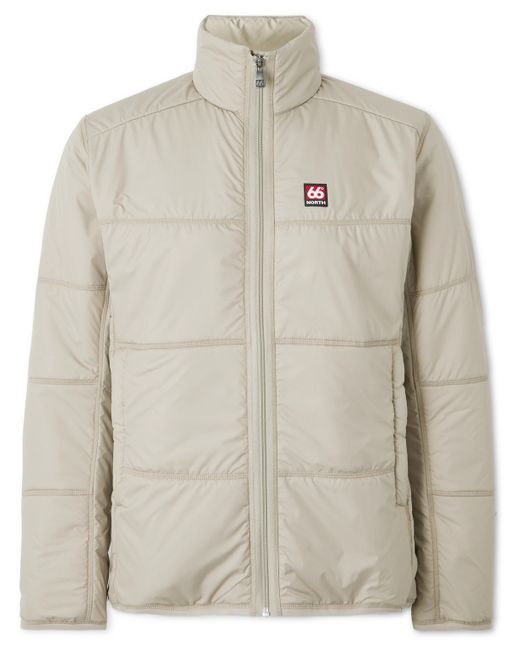 66 North Vatnajökull Quilted Padded Recycled-Shell Jacket