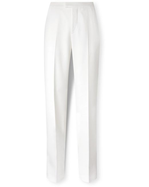 Alexander McQueen Straight-Leg Wool-Twill Suit Trousers