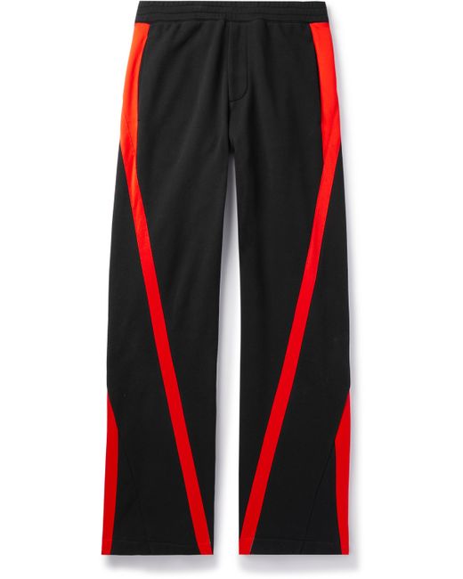 Alexander McQueen Straight-Leg Cotton-Jersey Sweatpants