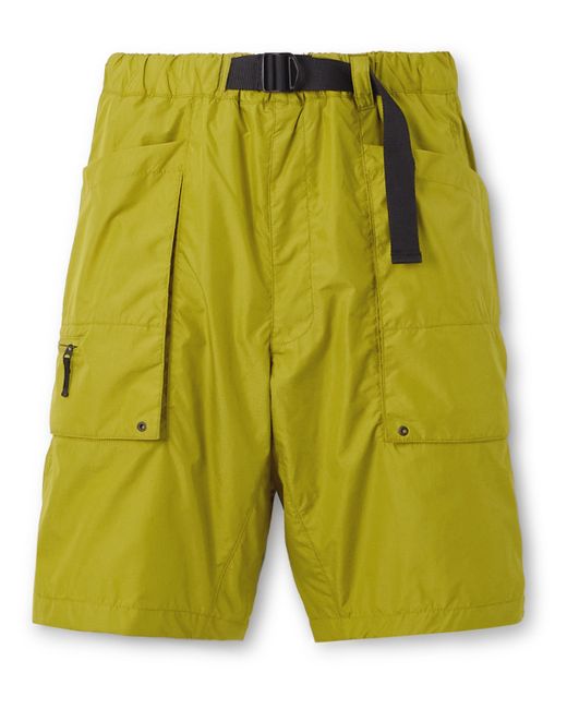 Goldwin Straight-Leg Belted Ripstop Cargo Shorts