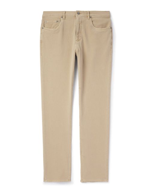 Faherty Slim-Fit Cotton-Blend Jersey Trousers UK/US 33
