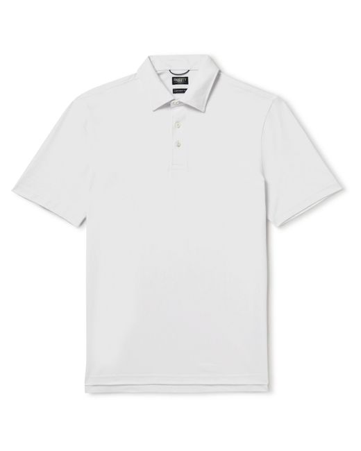 Faherty Movement Pima Cotton-Blend Piqué Polo Shirt