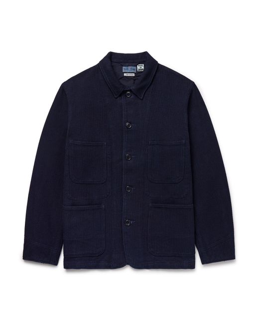 Blue Blue Japan Indigo-Dyed Sashiko Cotton Jacket