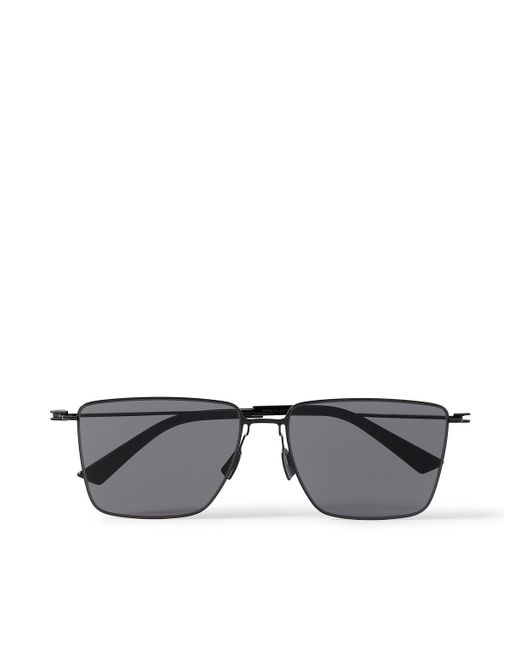 Bottega Veneta D-Frame Metal Sunglasses