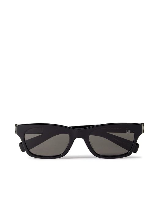 Dunhill Rectangular-Frame Acetate Sunglasses