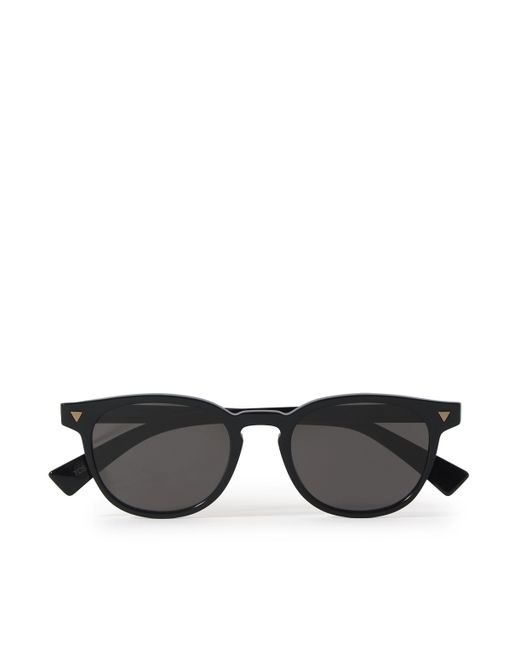 Bottega Veneta Round-Frame Recycled-Acetate Sunglasses