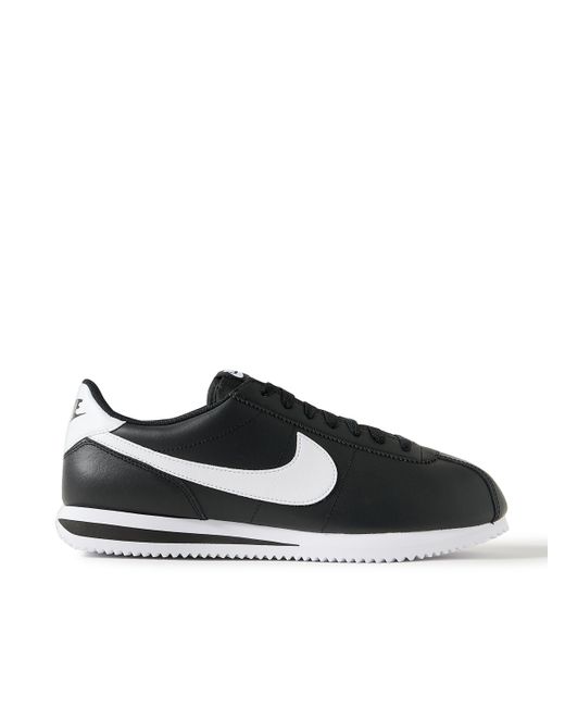Nike Cortez Mesh-Panelled Leather Sneakers