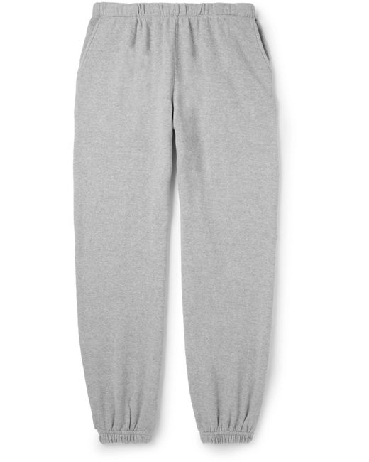 The Elder Statesman Straight-Leg Cotton and Cashmere-Blend Jersey Sweatpants