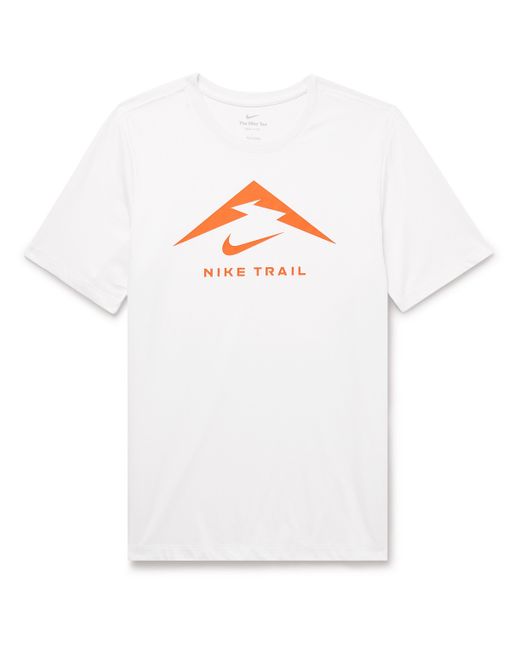 Nike Running Trail Logo-Print Dri-FIT T-Shirt