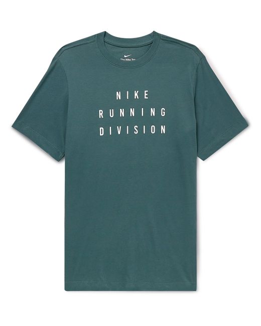 Nike Running Run Division Logo-Print Dri-FIT T-Shirt
