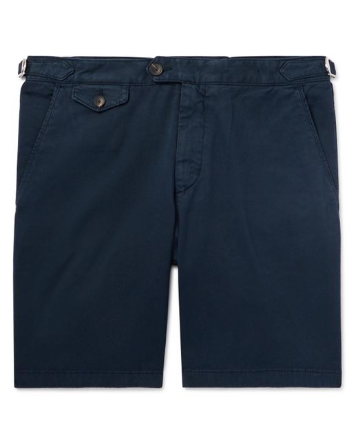 Mr P. Mr P. Straight-Leg Organic Cotton-Blend Twill Bermuda Shorts