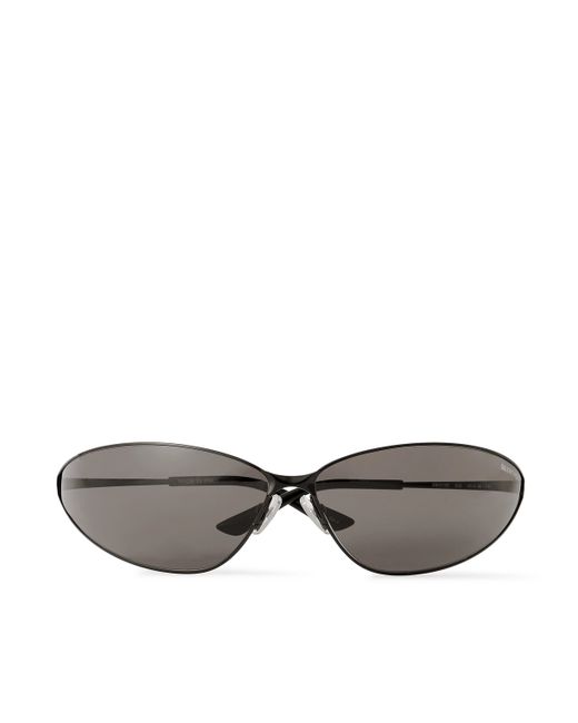 Balenciaga Cat-Eye Metal Sunglasses