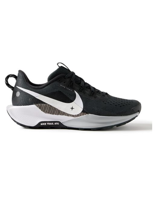 Nike Running ReactX Pegasus 5 Rubber-Trimmed Mesh Trail Running Sneakers