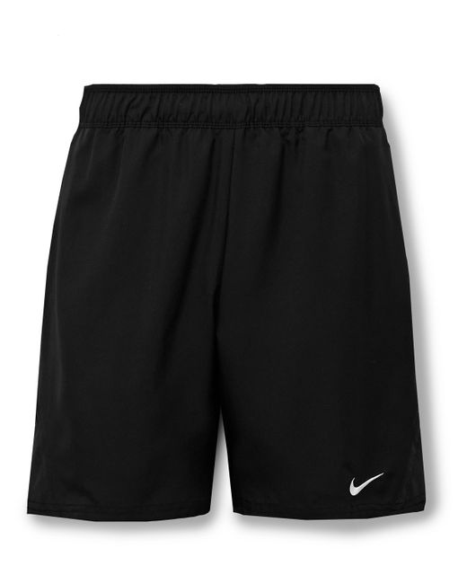 Nike Tennis NikeCourt Victory Straight-Leg Logo-Embroidered Dri-FIT Tennis Shorts