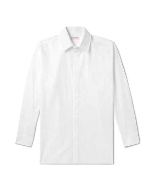 Valentino Garavani Cotton-Poplin Shirt