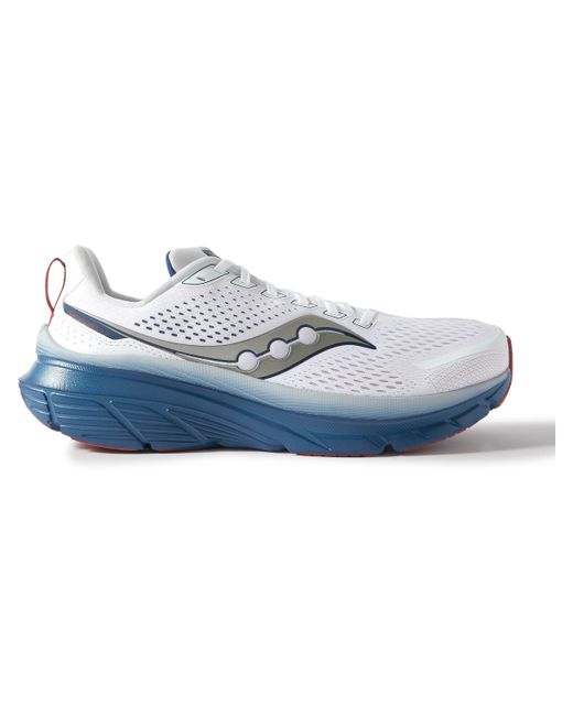 Saucony Guide 17 Rubber-Trimmed Mesh Running Sneakers