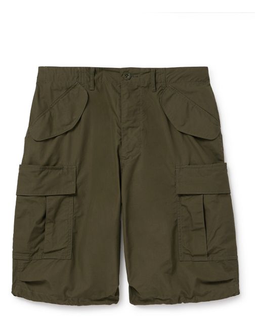 Beams Plus Straight-Leg Cotton-Ripstop Cargo Shorts