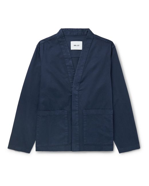 Nn07 Yuki 1803 Garment-Dyed Organic Cotton-Blend Shirt Jacket