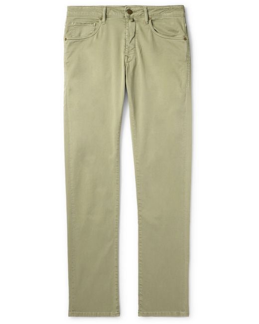 Incotex Slim-Fit Cotton-Blend Trousers UK/US 30
