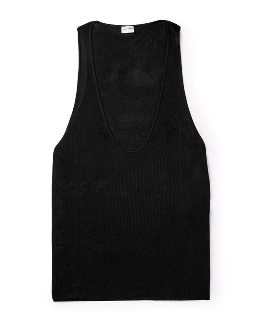 Saint Laurent Knitted Tank Top