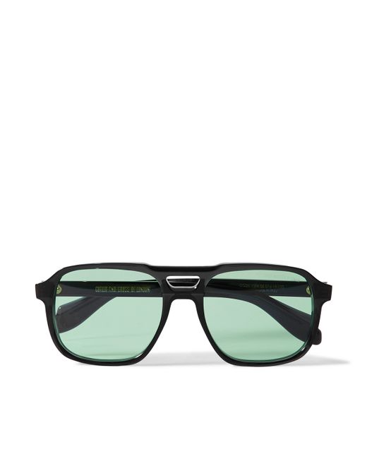 Cutler & Gross Aviator-Style Acetate Sunglasses