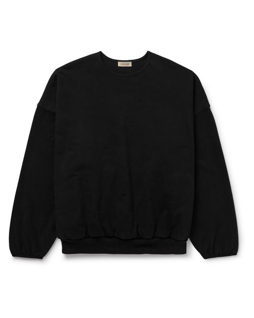 Fear Of God Logo-Appliquéd Cotton-Jersey Sweatshirt