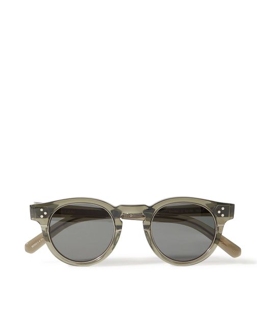 Mr Leight Kennedy Round-Frame Acetate Sunglasses