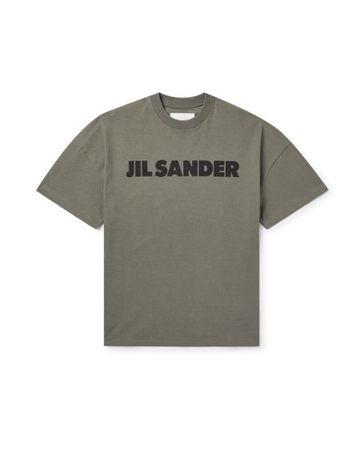 Jil Sander Logo-Print Cotton-Jersey T-Shirt