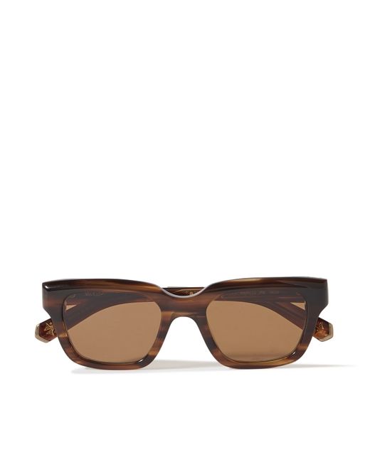 Mr Leight Maven Square-Frame Acetate Sunglasses