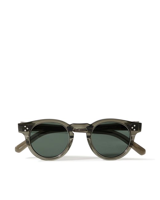 Mr Leight Marmont II Round-Frame Acetate Sunglasses