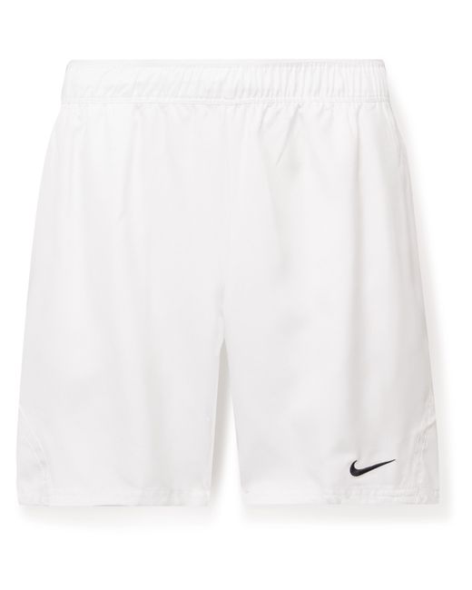 Nike Tennis NikeCourt Victory Straight-Leg Logo-Embroidered Dri-FIT Tennis Shorts