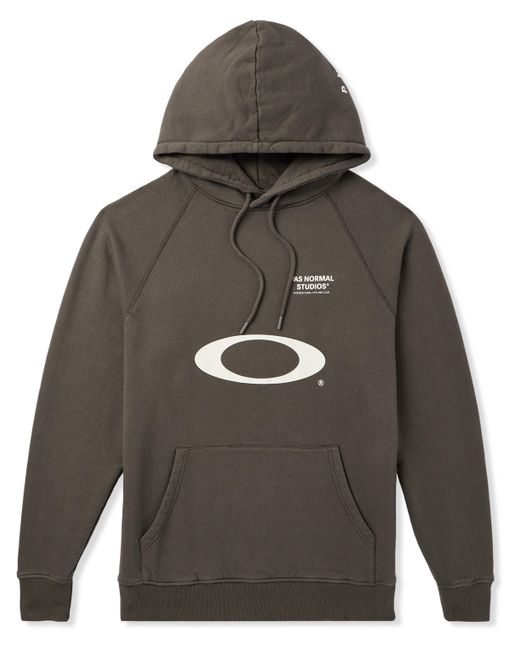Pas Normal Studios Oakley Off-Race Logo-Print Cotton-Jersey Hoodie