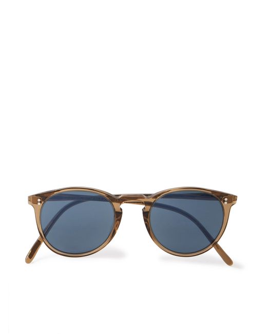 Oliver Peoples Round-Frame Acetate Sunglasses