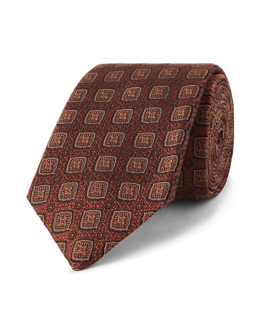 Brunello Cucinelli 8cm Silk-Jacquard Tie