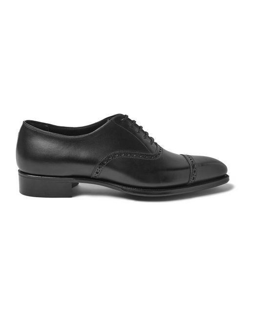 Kingsman George Cleverley Eggsys Leather Oxford Brogues