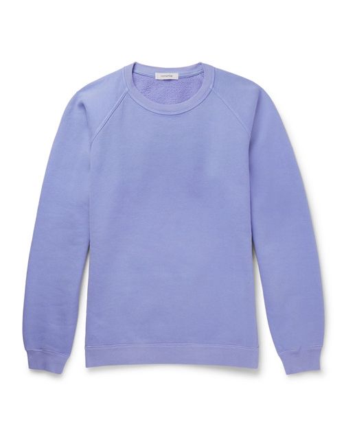 nonnative Coach Overdyed Fleece-Back Cotton-Jersey Sweatshirt